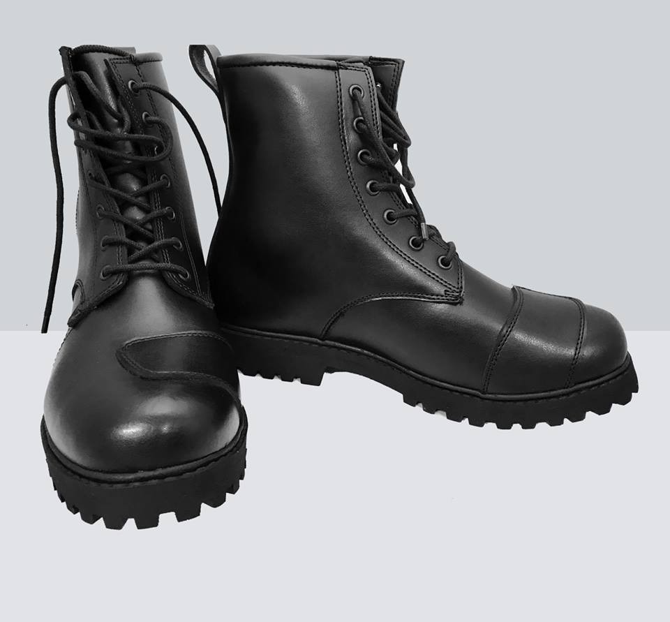 Hunter Miltray Style Motorbike Boots 